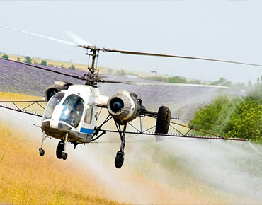 Spokane Helicopter Dry & Wet Spreading