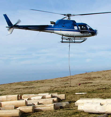 Spokane Helicopter Logging