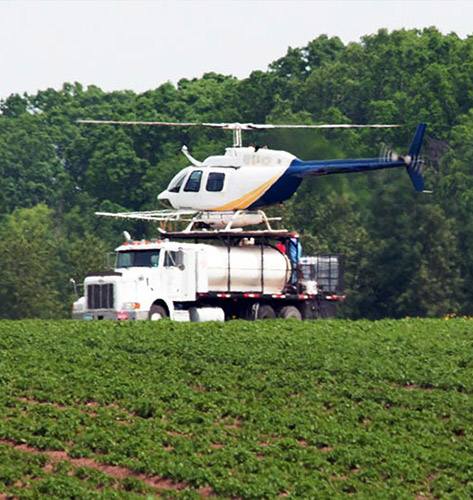 Spokane Helicopter Truck Re-Fuel